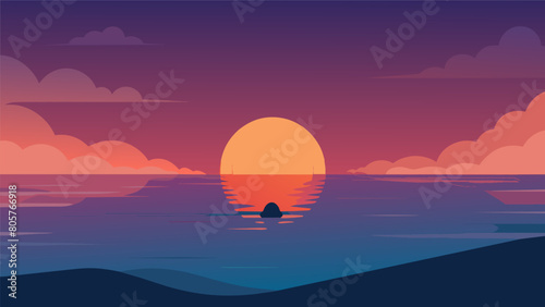 As the sun sets over the ocean I find myself lost in a world of introspection the dimming light only adding to the peacefulness of my reflective.