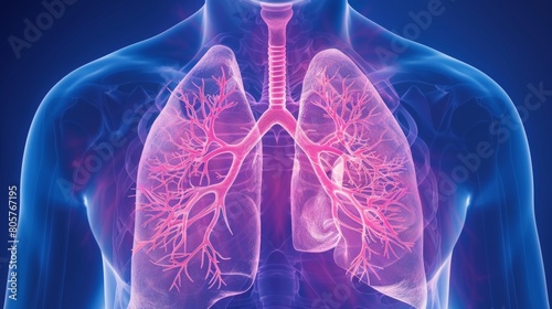 Bronchiectasis a long term condition where the airways of the lungs become widened, leading to a build up of excess mucus that can make the lungs more vulnerable to infection