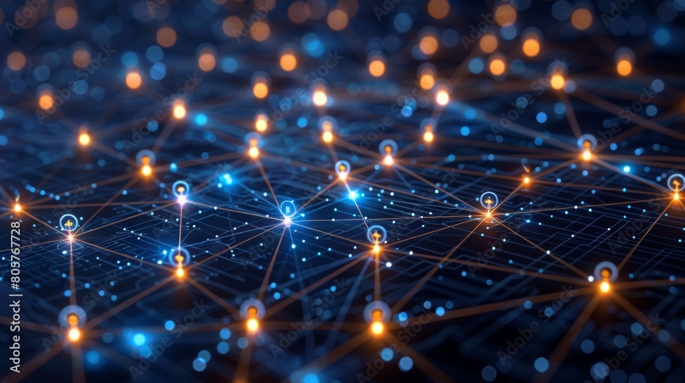 Peer-to-peer lending and trading platform, visualizing connections between users, supportive Peer-to-peer lending and trading platform, visualizing connections between users, supportive