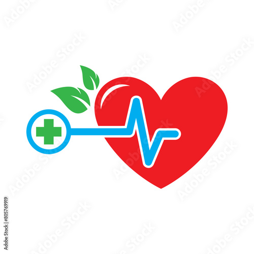 hospital and health clinic logo design