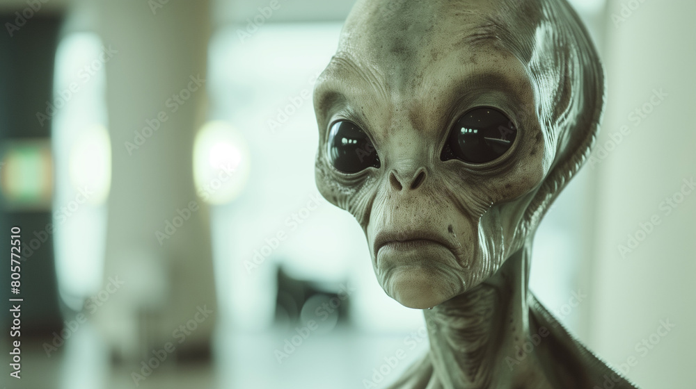 Obraz premium 宇宙人alien