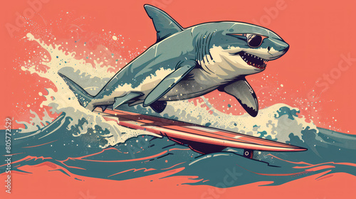 Great White Shark Vector Art & Graphics | sky play shark, kawaii shark