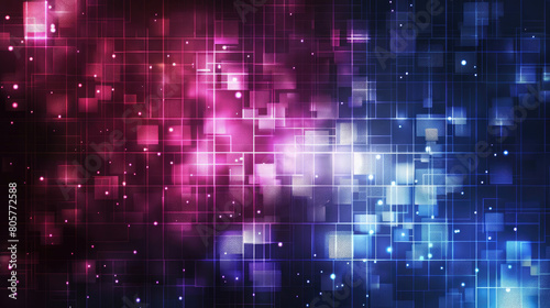 Wallpaper Mural Abstract digital technology dark background Torontodigital.ca