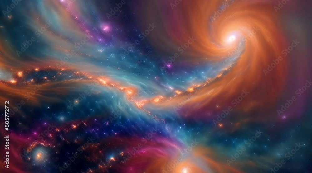 animation, motion effect, celestial nightscape with a starry sky swirling galaxies and a sense of wonder (60 fps 8 sec) animation, motion effect, celestial nightscape with a starry sky swirling galaxies and a sense of wonder (60 fps 8 sec)