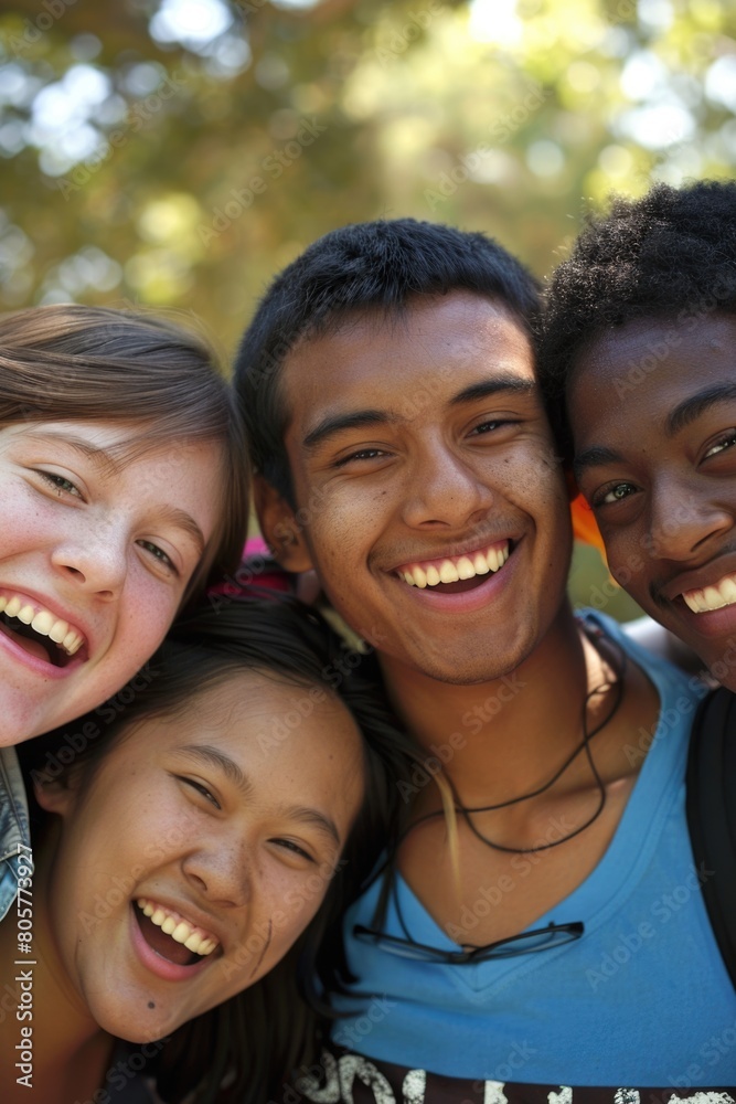 Happy school students, great moments and memories, classroom, enthusiasm for learning, celebrating the journey of education filled with laughter and friendship.