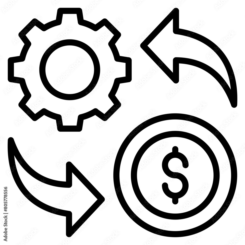 Cost Optimization Icon Element For Design Cost Optimization Icon Element For Design