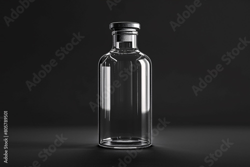 bottle mockup, empty bottles