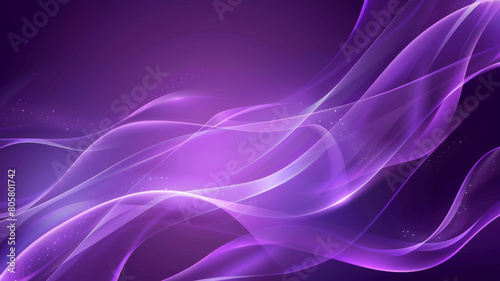 Wallpaper Mural Abstract Purple Background Vector, Smooth Waves & Soft Highlights Torontodigital.ca