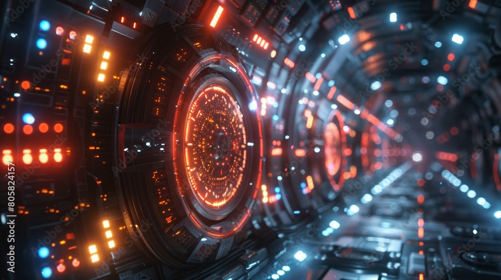 Advanced cyber defense measures deployed at a cutting-edge online portal Advanced cyber defense measures deployed at a cutting-edge online portal