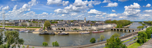 Ville d'Angers en pays de la Loire, France