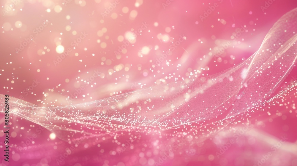 A pink background with glowing lines and sparkles, creating an enchanting atmosphere for your romantic. A pink background with glowing lines and sparkles, creating an enchanting atmosphere for your romantic.