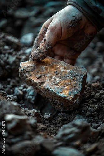 Wallpaper Mural Illustrate the pivotal moment when a timeless relic was carefully unearthed and revealed. Torontodigital.ca