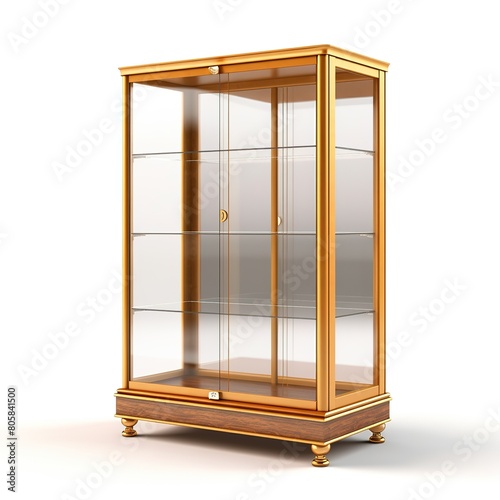 Display cabinet amber
