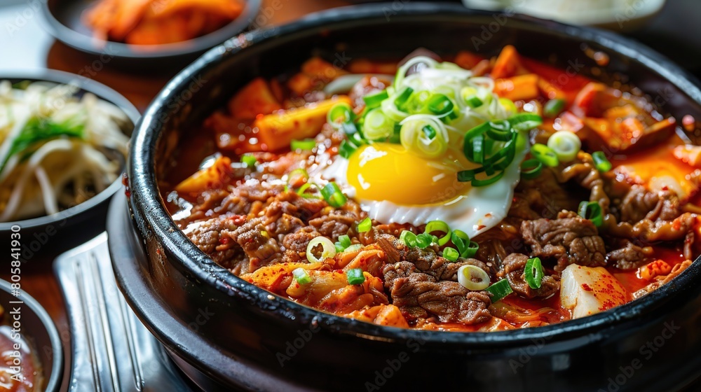 A Delicious Bo ssam Korean food . Generative Ai A Delicious Bo ssam Korean food . Generative Ai