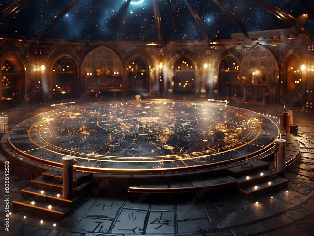 Obraz premium Dive Deep into the Lore of Zodiac Constellations and Uncover Their Mystical Significance