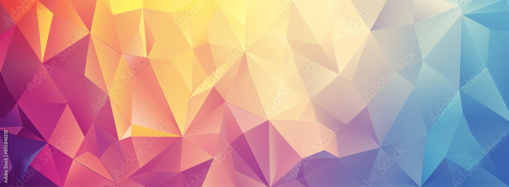 A polygon background A polygon background