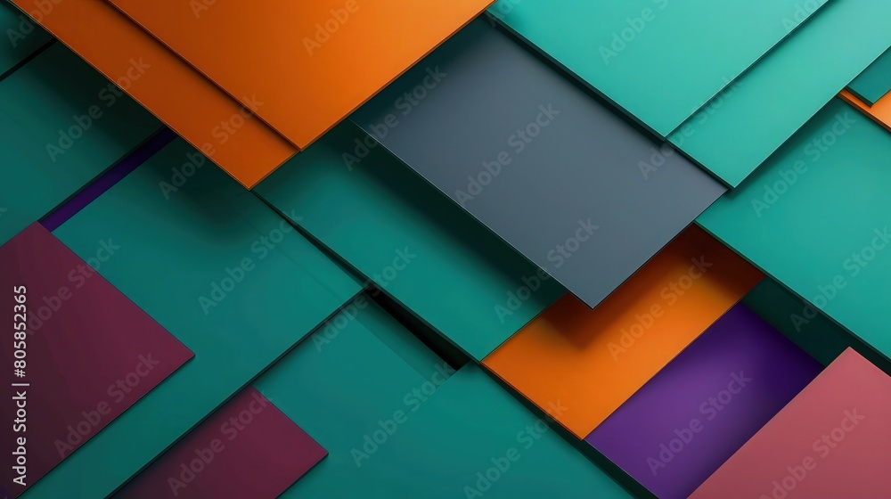 A sleek and modern corporate geometric different shapes abstract background A sleek and modern corporate geometric different shapes abstract background
