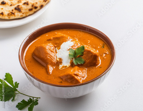 indian butter chicken murgh makhani photo