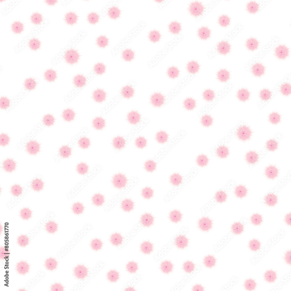 Pattern con soffici fiori rosa Pattern con soffici fiori rosa