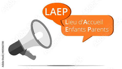 Mégaphone LAEP - Lieu d'Accueil Enfants Parents