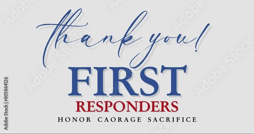 First Responders Holiday concept Video