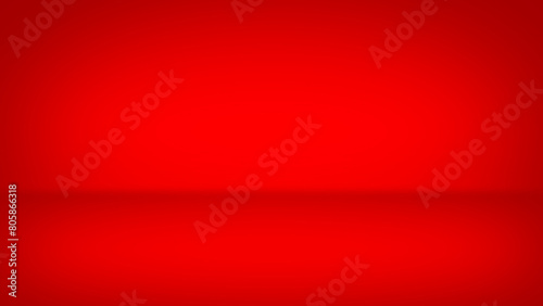 red room 3d background with lighting effect