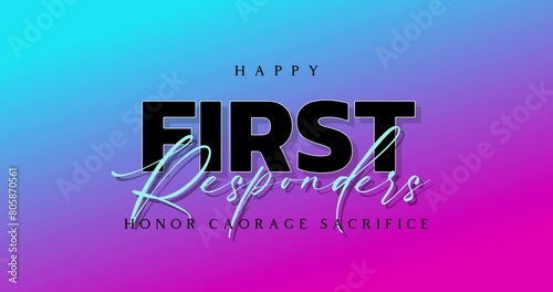 First Responders Holiday concept Video