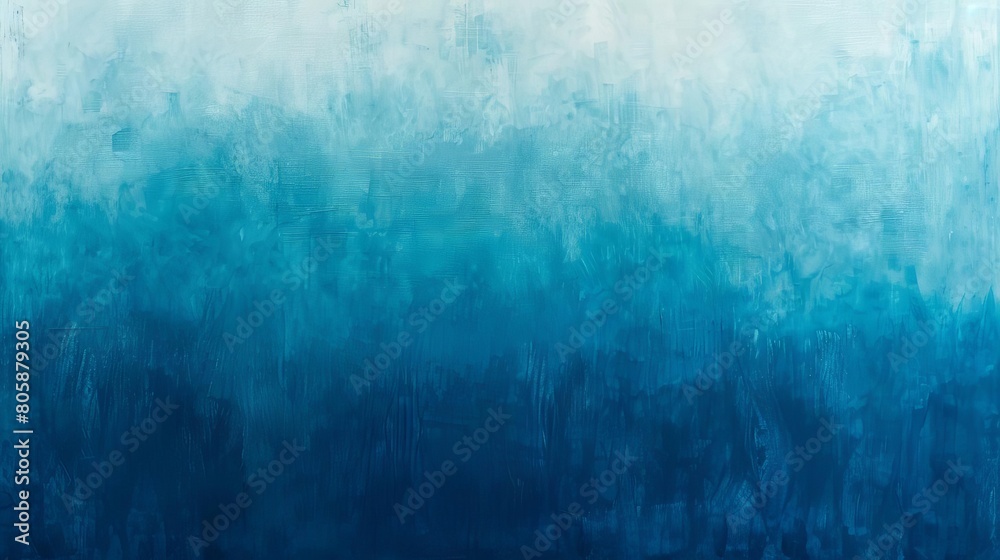 A vivid gradient blending cerulean blue to aquamarine, symbolizing the diverse depths of the ocean