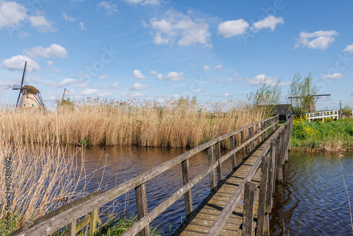 Fototapeta Naklejka Na Ścianę i Meble -  Kinderdijk in den Niederlanden