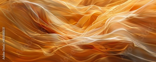 Abstract, flowing lines inspired by the fluid motion of sand dunes in the desert