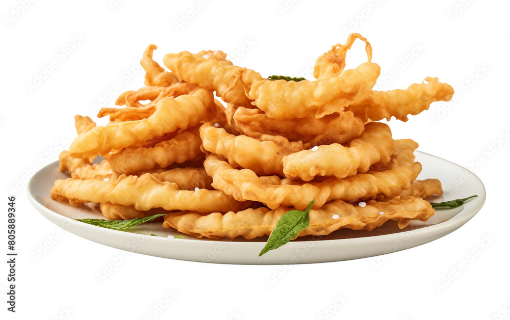 fried shrimp on plate fried shrimp on plate