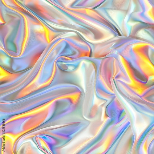 holographic white background tile seamless