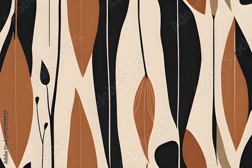 Wallpaper Mural pattern with stripes Torontodigital.ca