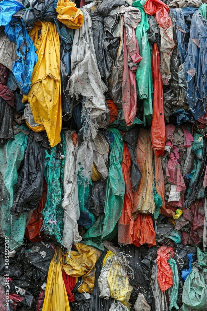 Apparel and fabrics, waste and ecological contamination