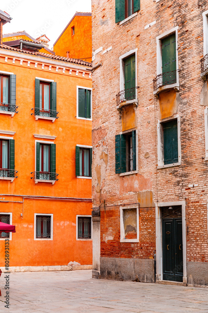 Fototapeta premium Street view from Venice, Italy