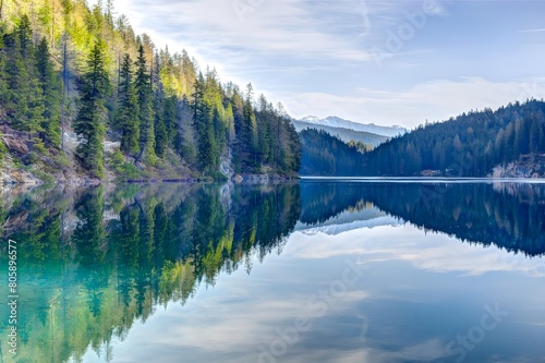 lake in the mountains