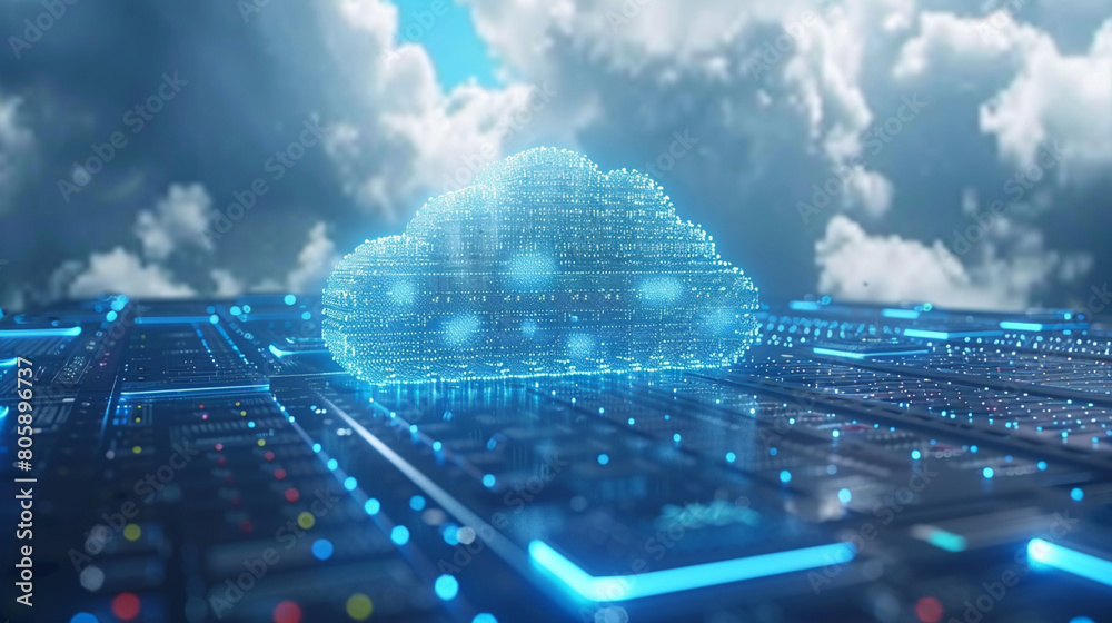 Cloud computing revolutionizes data management, linking business computers to internet servers for seamless transfer, backup, and secure data access, enhancing efficiency and accessibility. Cloud computing revolutionizes data management, linking business computers to internet servers for seamless transfer, backup, and secure data access, enhancing efficiency and accessibility.