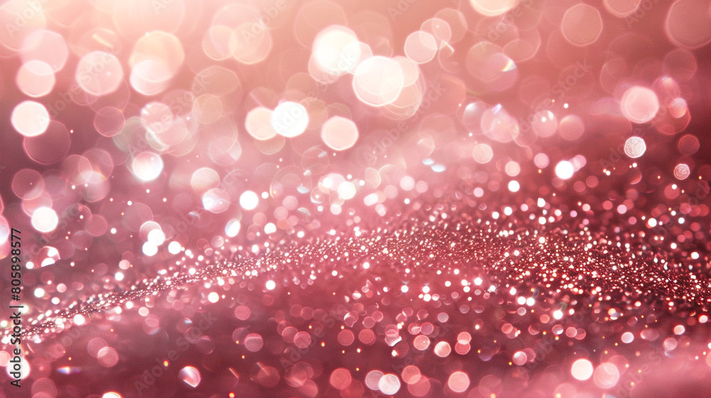 Dusty rose glitter defocused twinkly lights, resembling a modern aesthetic. Dusty rose glitter defocused twinkly lights, resembling a modern aesthetic.