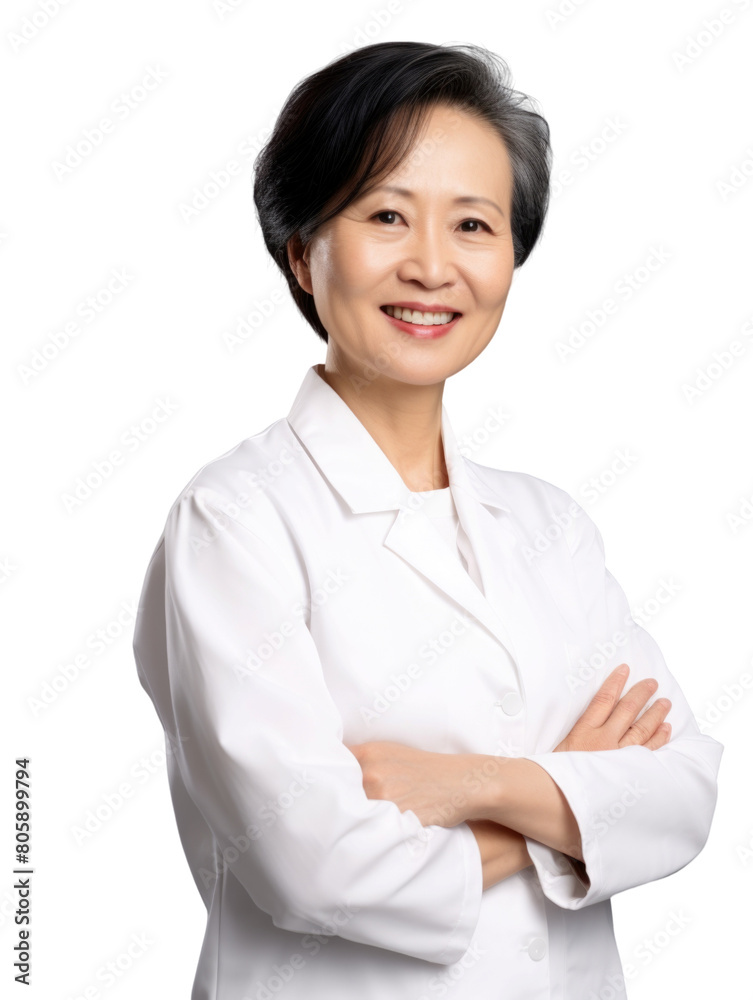 Professional pharmacist medical adviser consultant specialist in transparent background Professional pharmacist medical adviser consultant specialist in transparent background