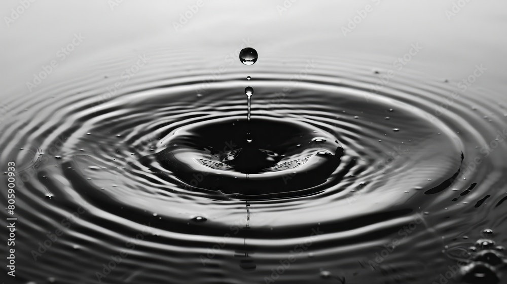Soft, undulating lines like the gentle ripples created by raindrops on water Soft, undulating lines like the gentle ripples created by raindrops on water