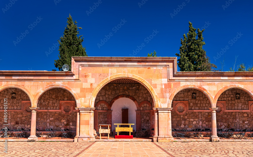 Fototapeta premium Temple of Our Lady of Patrocinio on Bufa Hill in Zacatecas - Mexico, Latin America