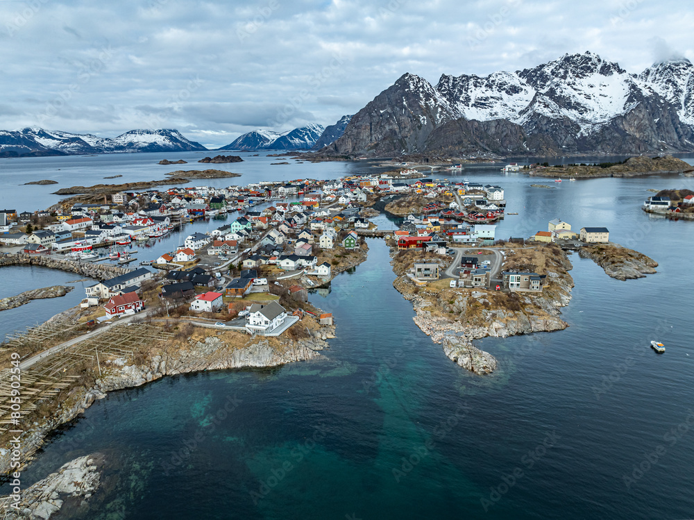 Naklejka premium Lofoten