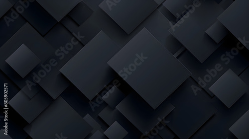 abstract black square background