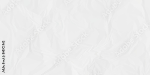 White paper texture. White crumpled and top view textures can be used for background of text or any contents. White crumpled paper texture. White wrinkled paper texture.