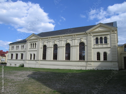 Ehemalige Kaserne am Schloss Annaburg in Sachsen-Anhalt © Falko Göthel