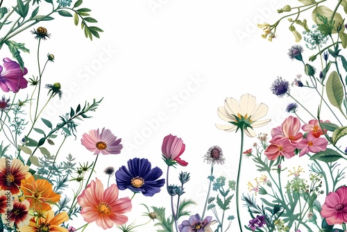 background with flowers