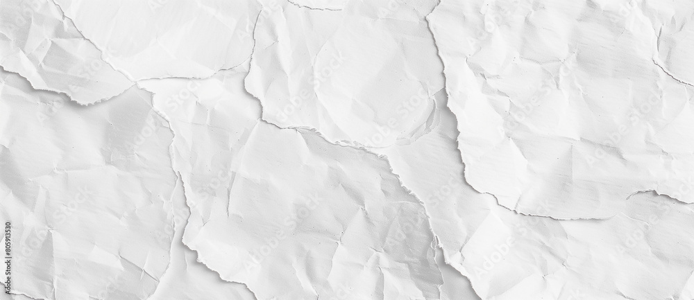 Fototapeta premium A seamless white watercolor paper texture background, perfect for various creative projects. This high-quality texture features a smooth and elegant surface, ideal for design backgrounds or texture 