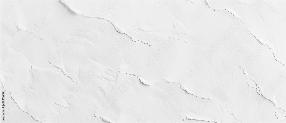 Fototapeta premium A seamless pattern of white watercolor paper texture background, featuring a top view with high resolution and high quality. Ideal for artistic projects, design backgrounds, or texture overlays. 
