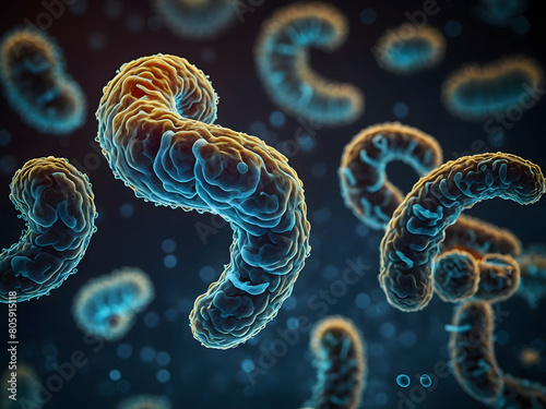 Microscopic Allies, Investigate the Impact of Probiotics Bacteria on Digestion and Health Care, Examining the Science Behind Microscopic Medicine and Escherichia coli Therapy photo