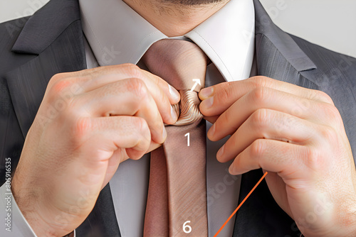 Step by Step Tutorial: Tying a Sophisticated Windsor Knot
